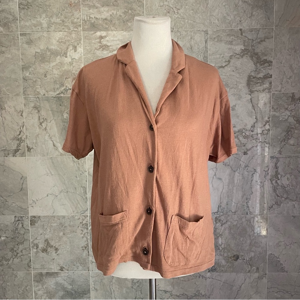 Madewell Knit Lightspun Camp Shirt